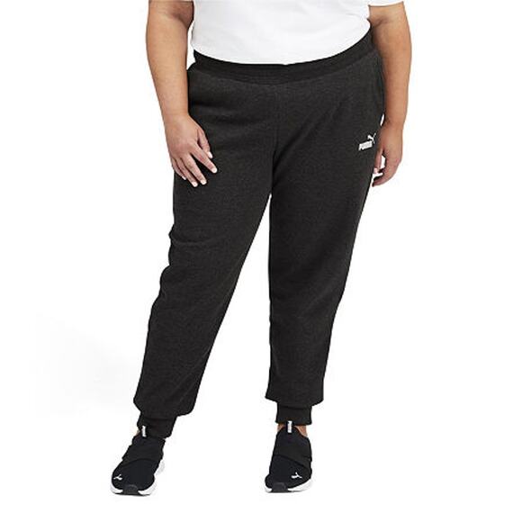 Puma Essentials Womens Mid Rise Ankle Sweatpant Plus, 2x , Gray NWT - Picture 1 of 2